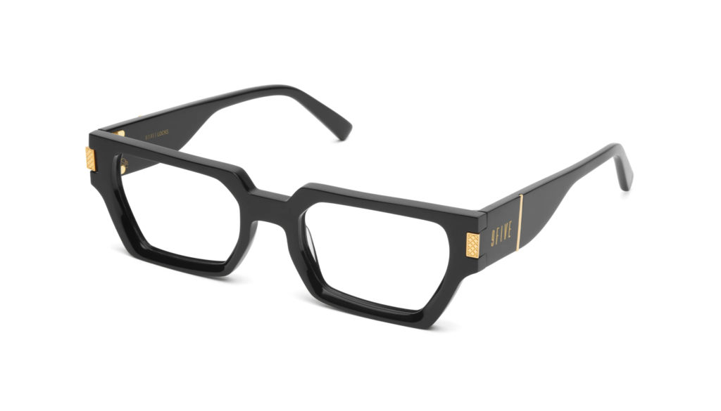 13634円 最大81％オフ！ 9FIVE クリアレンズサングラス ユニセックス ハンドクラフト Caps Matte Blackout Clear Lens Glasses