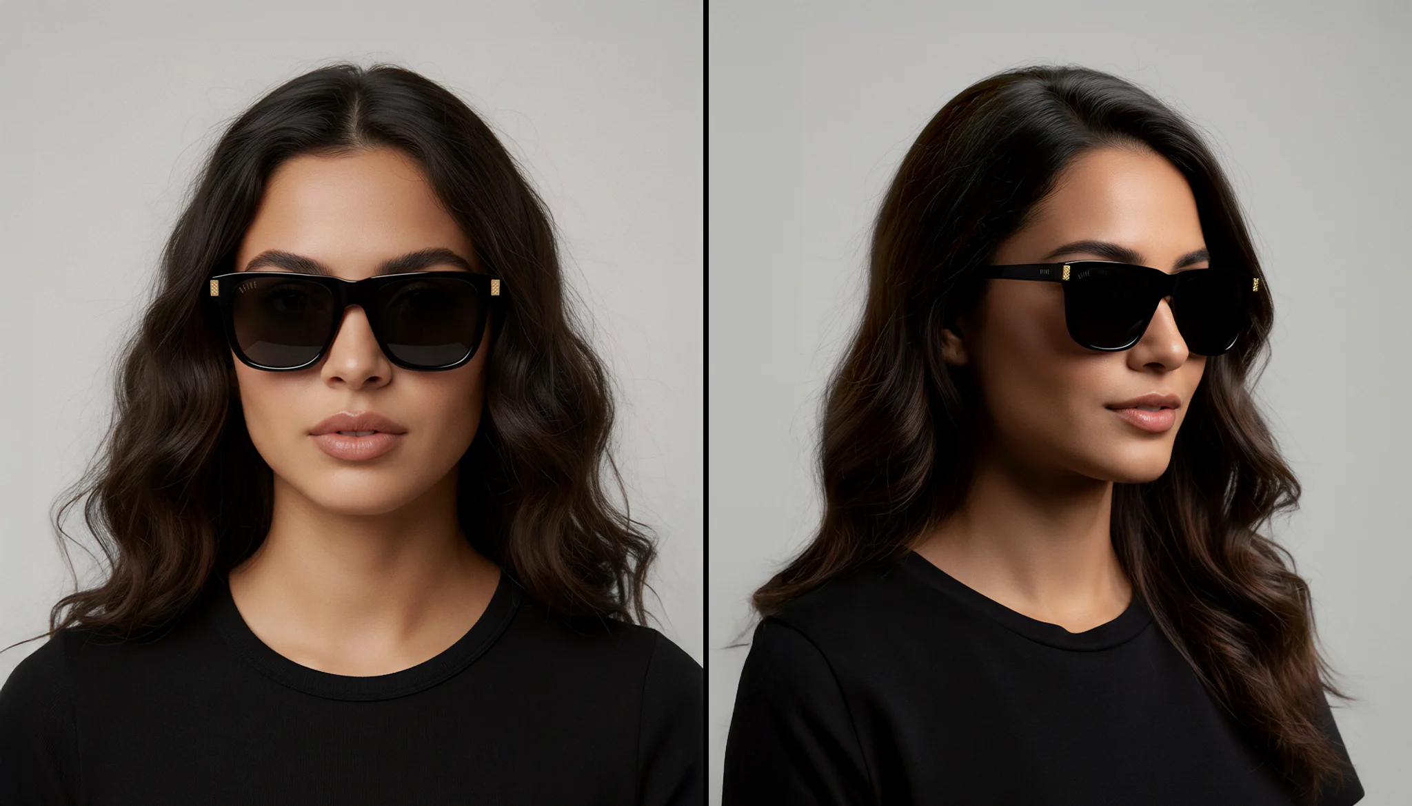 chocolate！9FIVE OCEANS ブラックサングラス 9five OCEANサングラス | ブラック＆バーボン - サングラスの通販